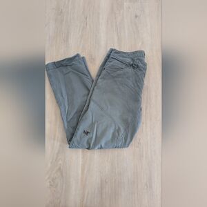 Arc'teryx Pants Men Army Green Sz 34 Inseam 35